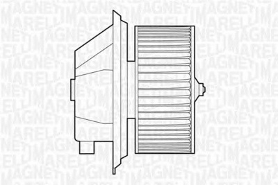 MAGNETI MARELLI 069412514010 -  Электродвигатель, вентиляция салона